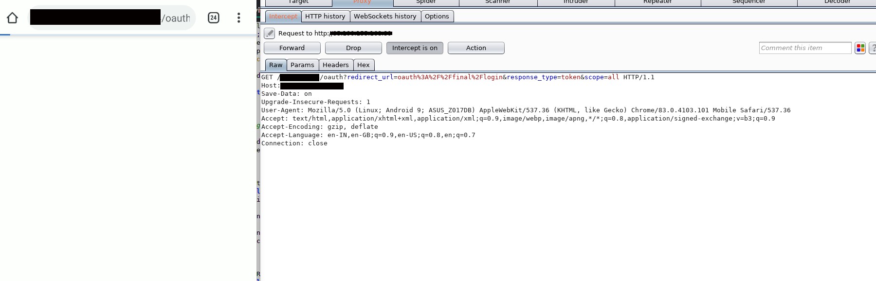 OAuth Challenge Request Analysis